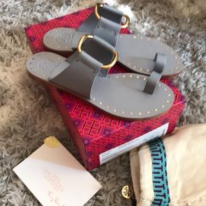Tory Burch Ravello Studded Sandal Size 7